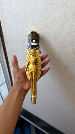 ngel City Brewery L.A. Blonde beer tap handle