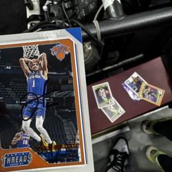 Signed Obi Toppin Card