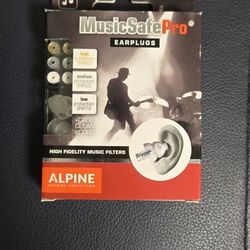 Alpine New Musicsafe Pro Earplugs Transparent

 

