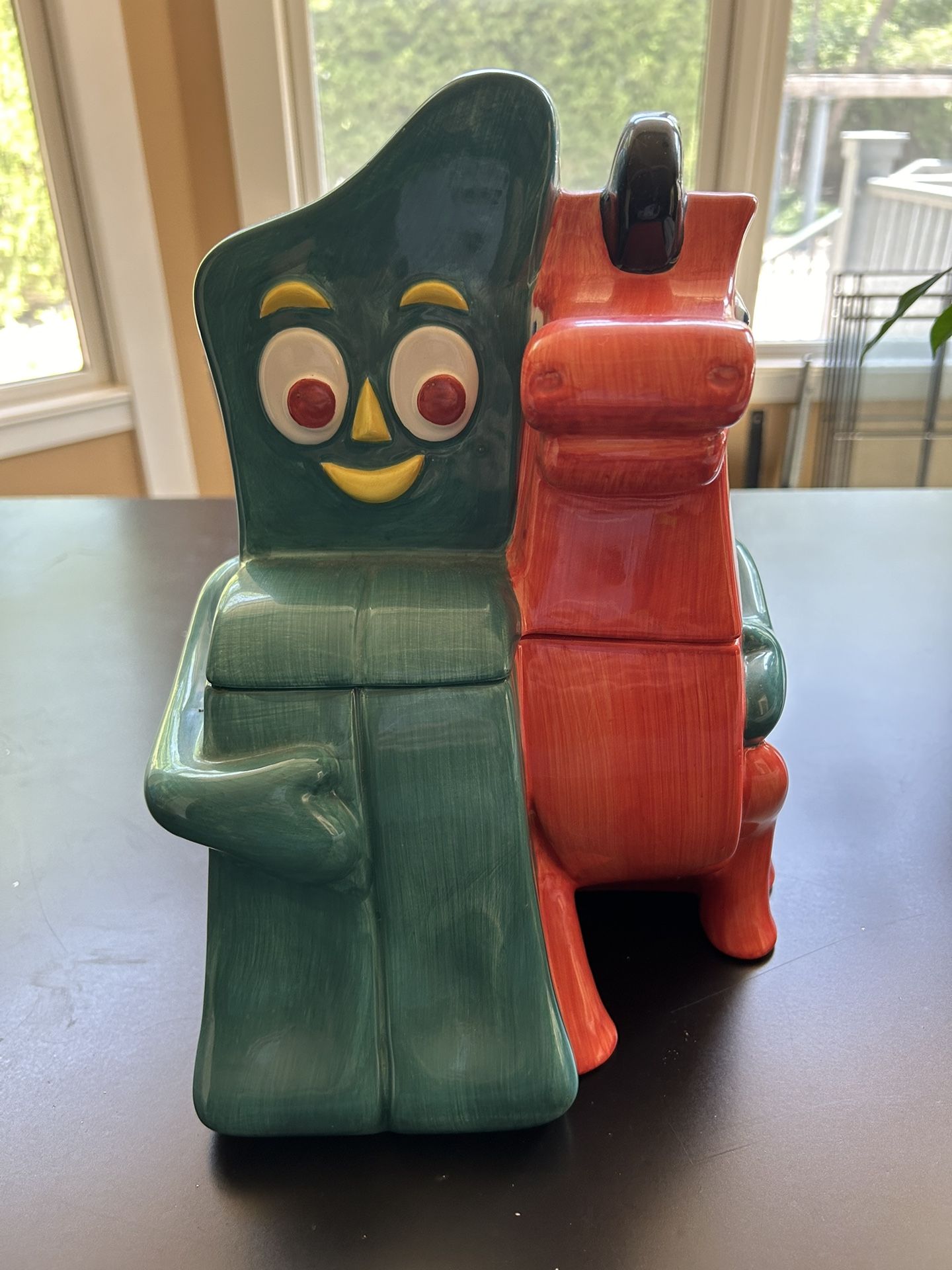 Vintage Gumby And Pokey Cookie Jar