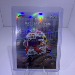 2024 Topps Chrome Formula 1 F1 Max Verstappen Helmet Collection HC-1