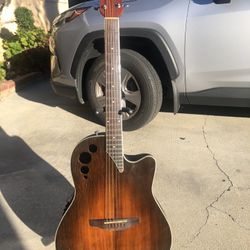 Ovation Applause Acoustic Electric Guitar Exel Cond