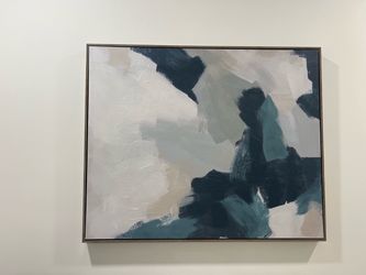 Blue Painting Wall Decor