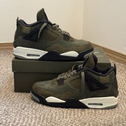 Air Jordan 4 Retro SE Craft ‘Olive’ Sz. 9