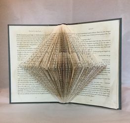 Folded Book Sculpture