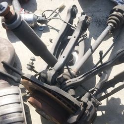 Bmw Passanger Side Axel Spindle Control Arm Shcok Complete