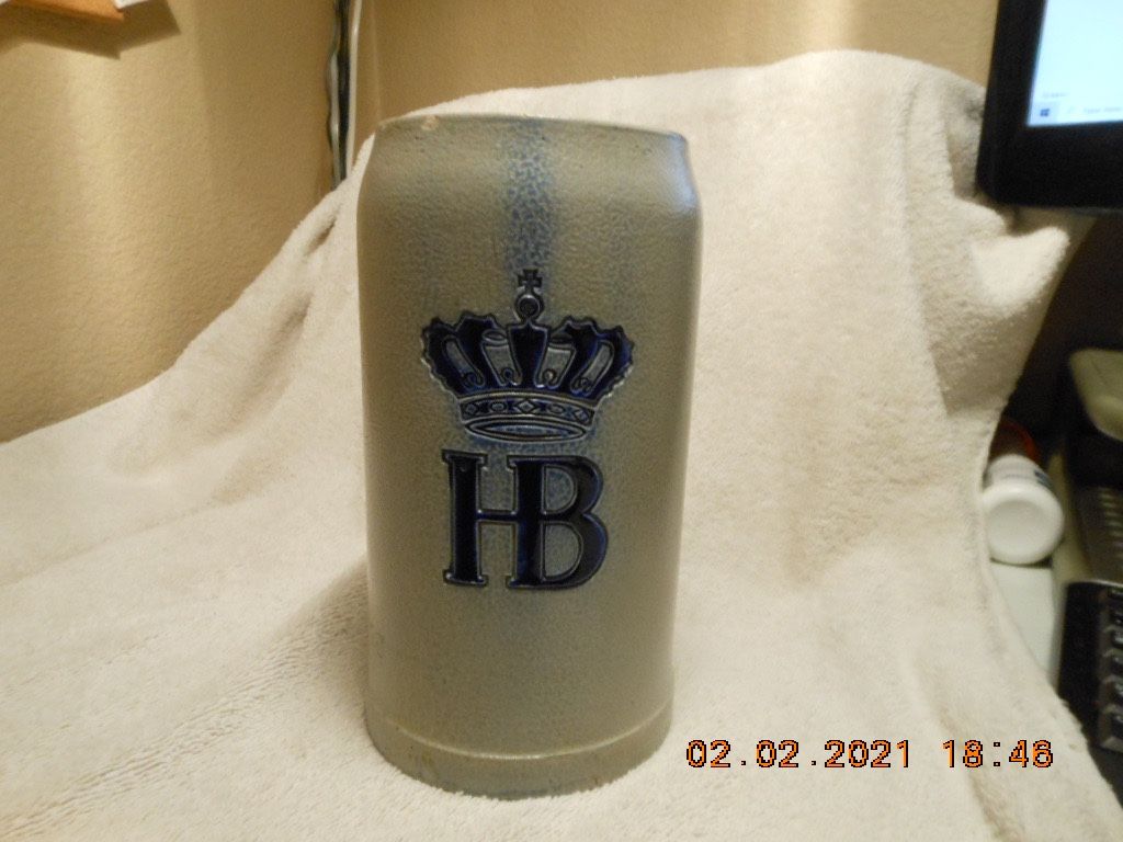 USED 1968 Hofbrauhaus Beer Stein – Direct from the Hofbrauhaus to you.