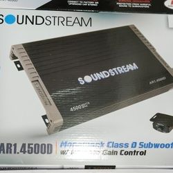New Amps Soundstream 4500 Watts 1 Ohm Stable Os 110 
