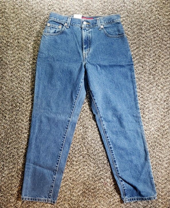 NWT Vintage Levi's Classic Relaxed 550 Jeans Size 6 Short Misses