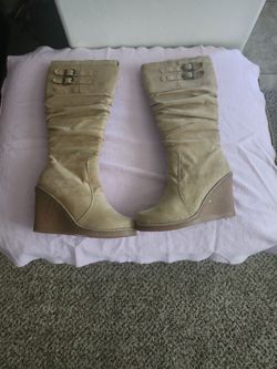 Never Worn Wedge Boots