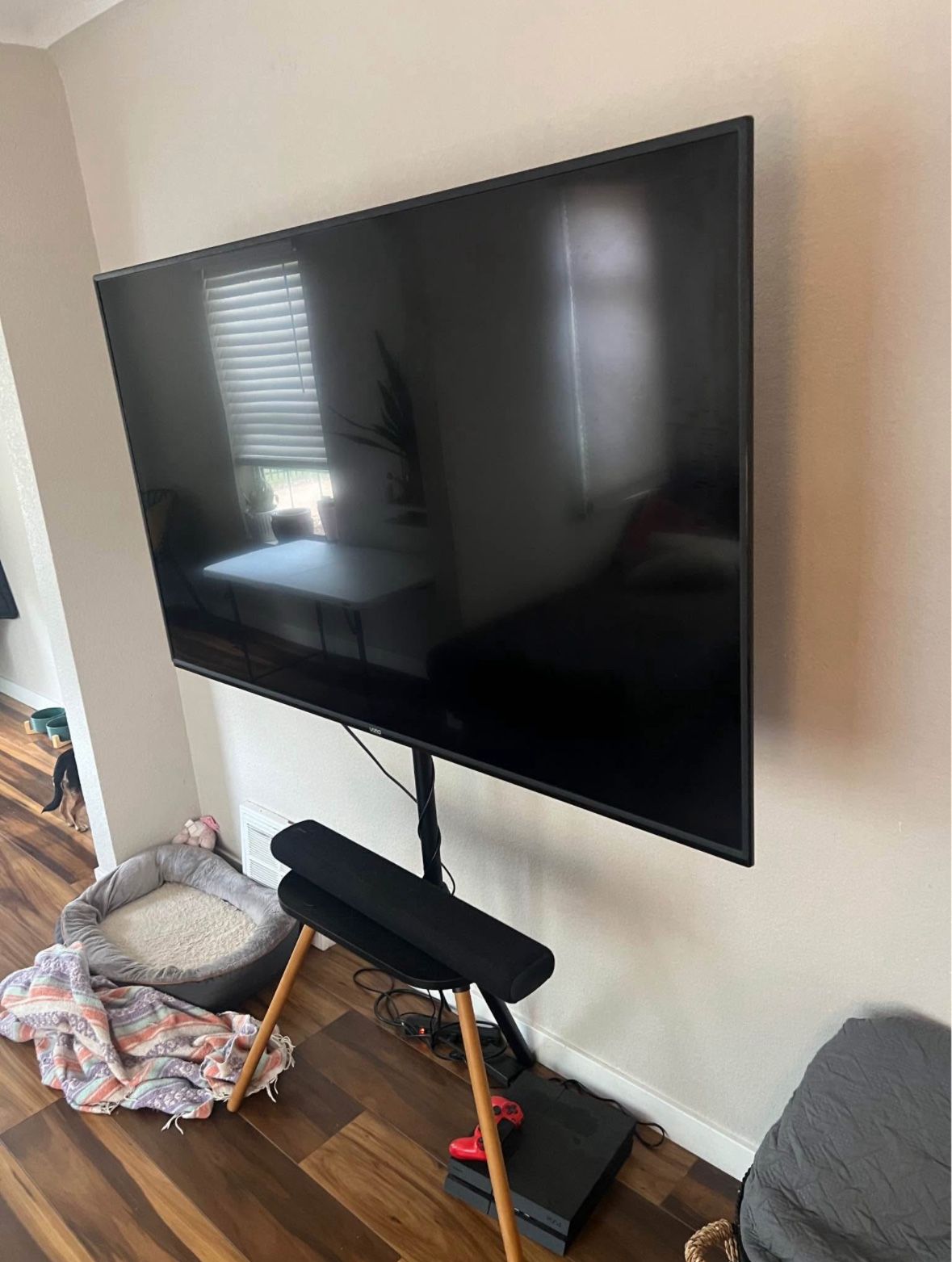 65" Vizio LED Smart TV (includes tv stand)
