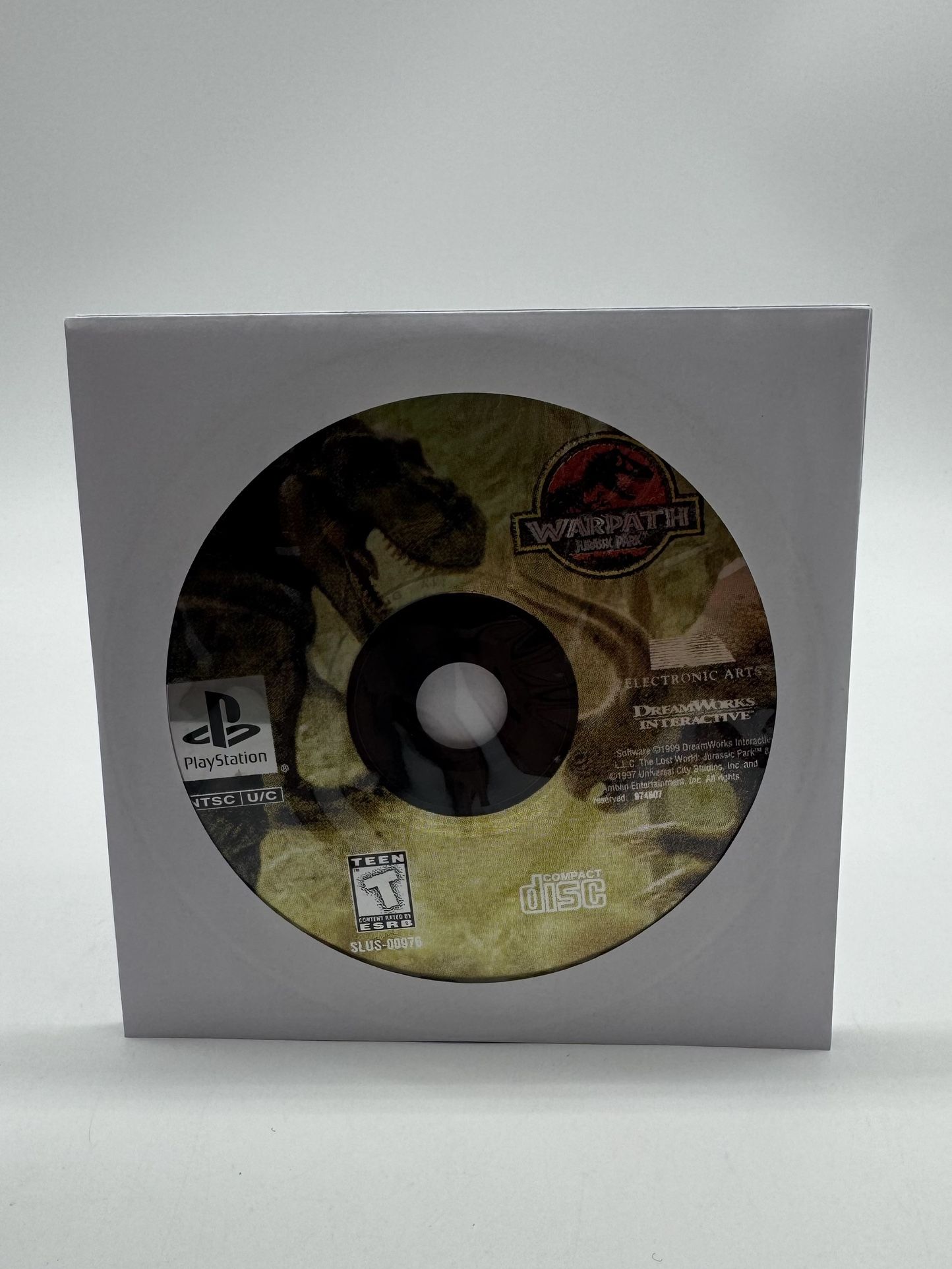 Warpath: Jurassic Park (Sony PlayStation 1, 1999) PS1 Disk Only Tested 