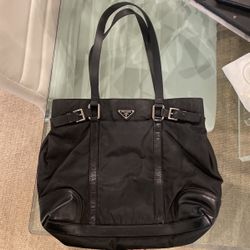 Genuine Prada Large Black Purse