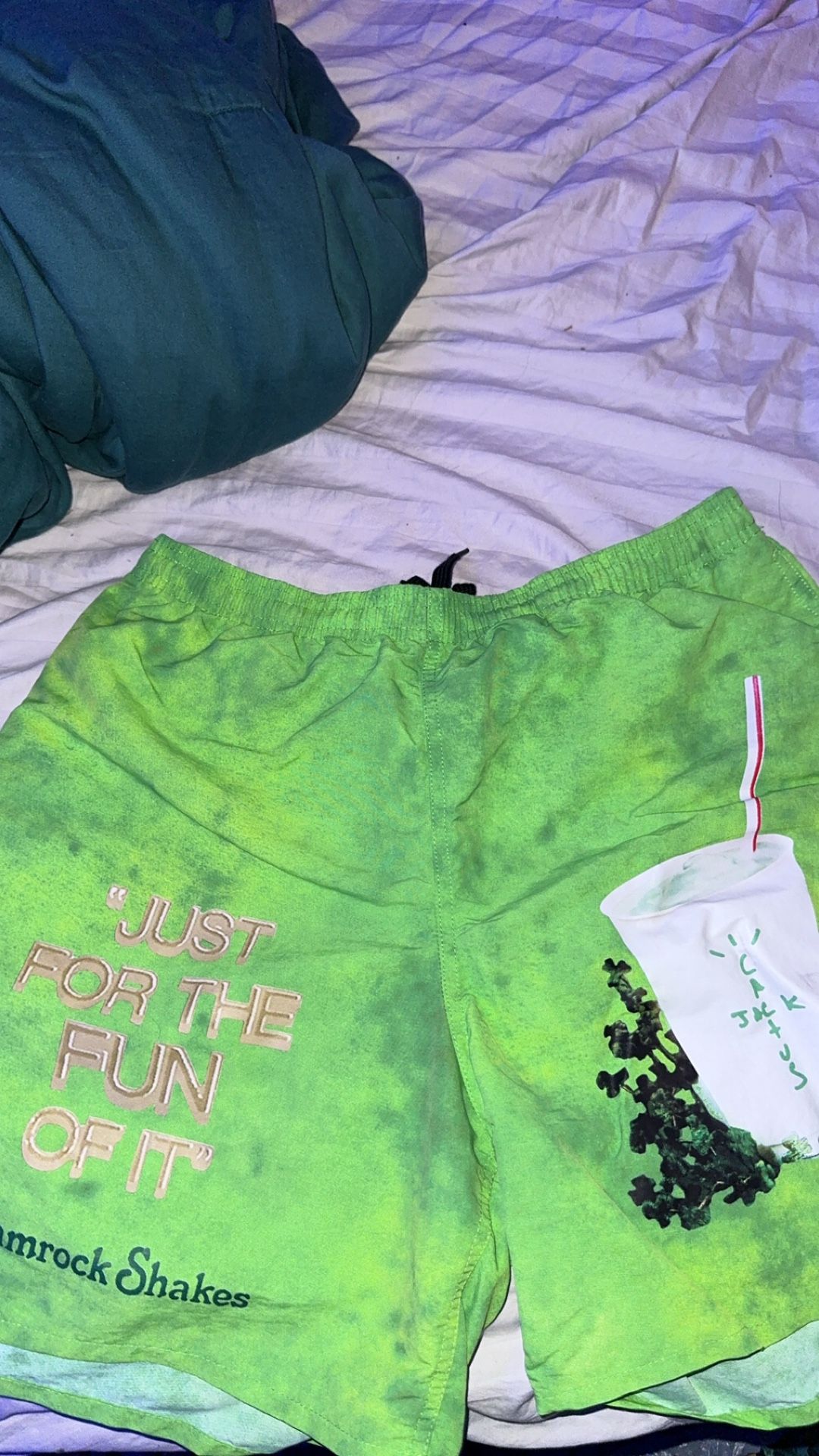 Travis Scott McDonald’s Shorts