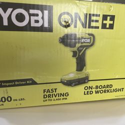 Ryobi Impact Driver Kit 
