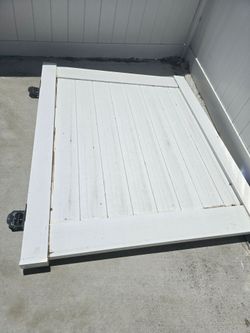 Double door for outside