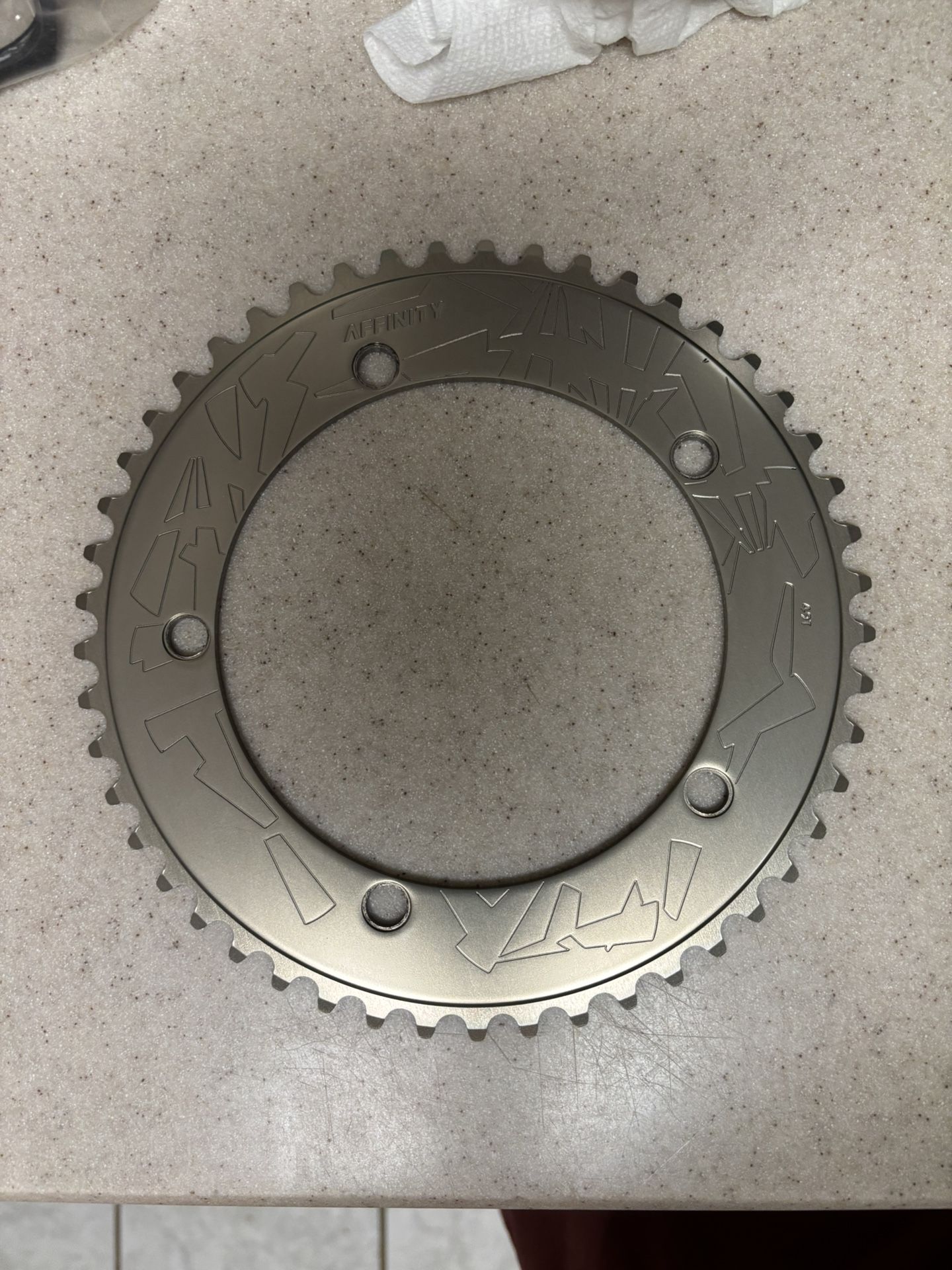 AFFINITY* 割引 chainring 49t ☆極美品 Affinity pro chainring 49t