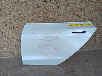 2017-20 Tesla Model 3 Left Back Door