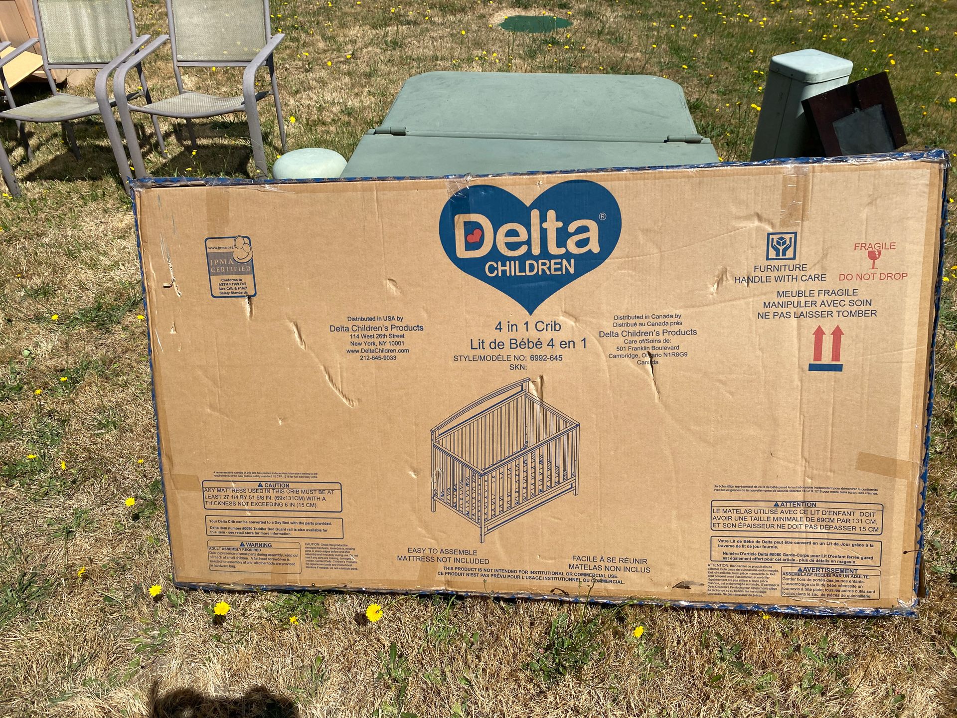 Crib Delta 4 In 1