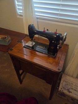 Vintage sewing machine