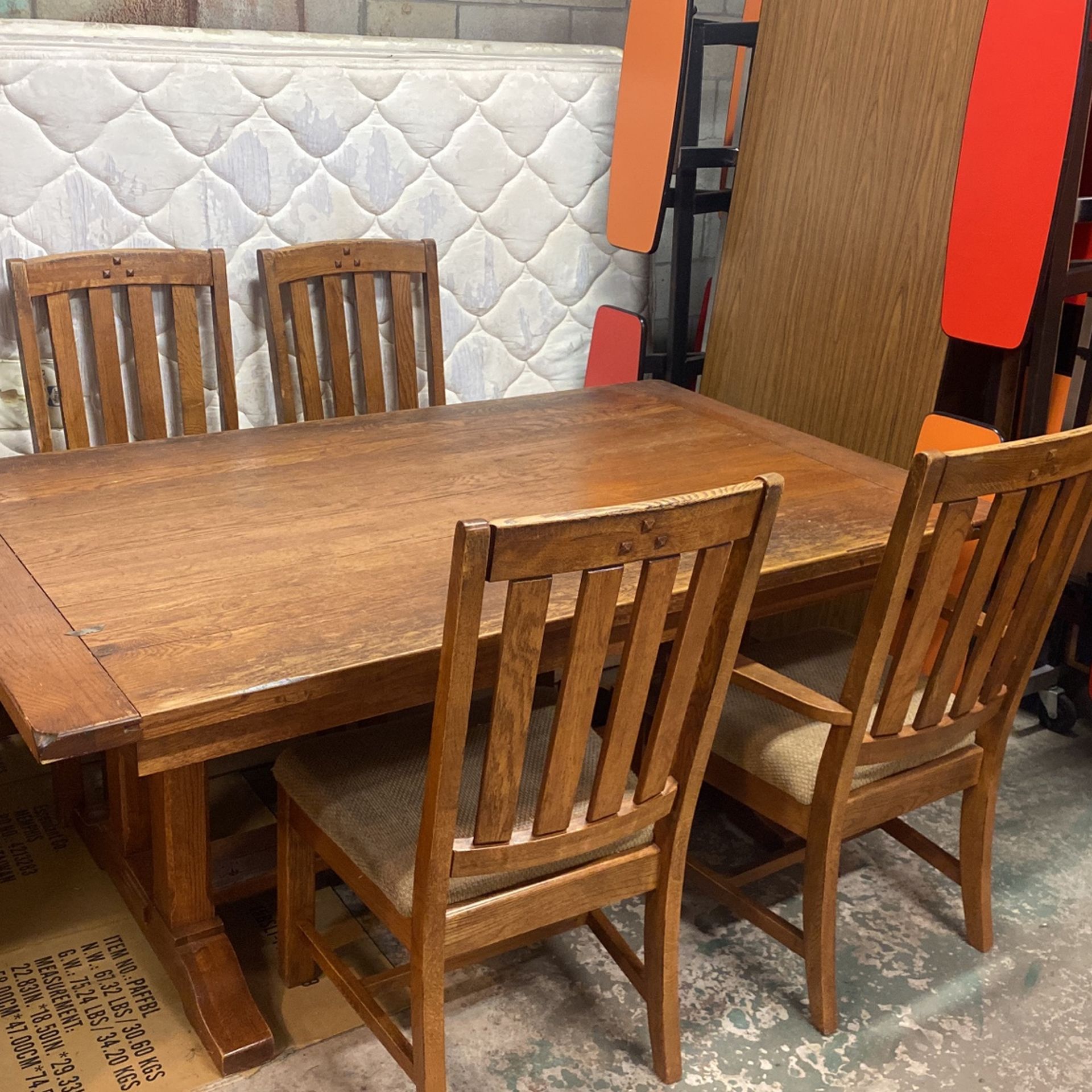 Dining Room Table with 6 Chairs