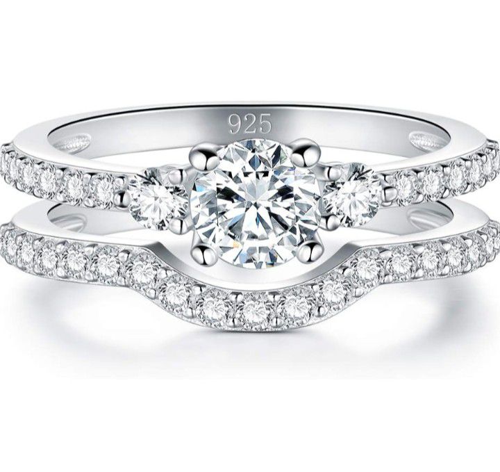 Diamond Wedding Ring Set 