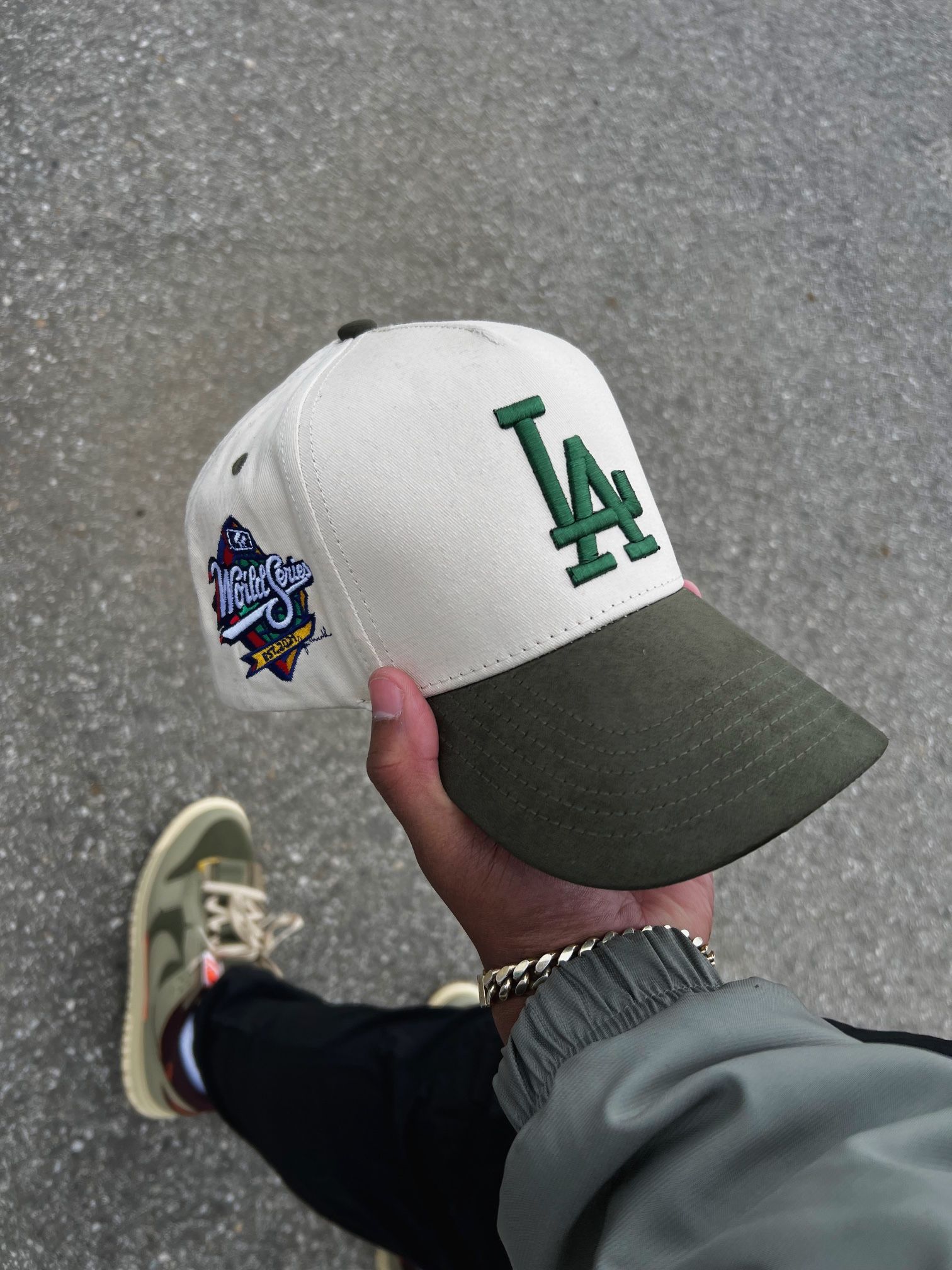 La Dodger Hat Olive Green