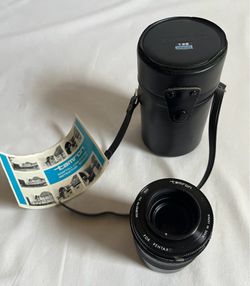 Tamron Vintage Camera Lens Pentax Japan f 1:2:8 135mm 55mm BBAR Multi C