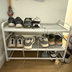 White Shoe Rack