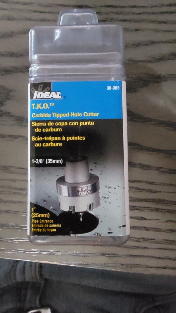 Ideal Carbide Hole Cutter