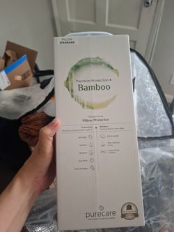 Premium pillow protector never opened