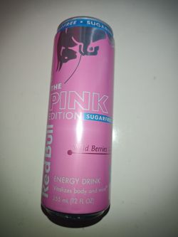 Red Bull Pink Edition Sugar Free Energy Drink