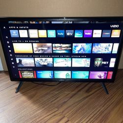 Vizio 24” SmartCast TV With New Remote Control $50 Firm On Price.