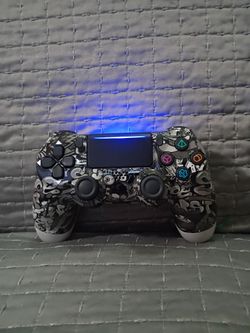 New PlayStation 4 Controller DualShock 4 - Black Glossy PS4 Video Game Controller Working And Tested