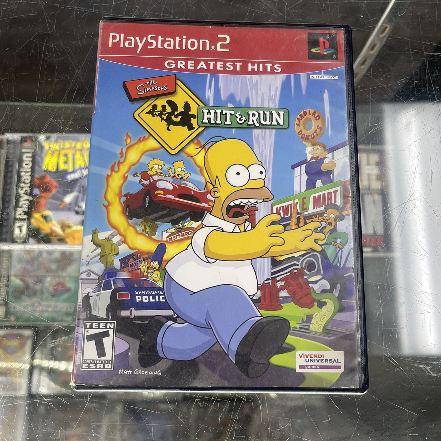 The Simpsons H&R Ps2 $70 Gamehogs 11am-7pm