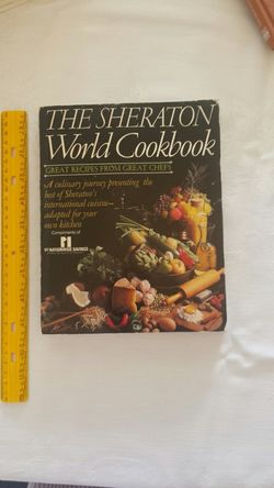 Sheraton World Cookbook Recipes Chefs Gourmet