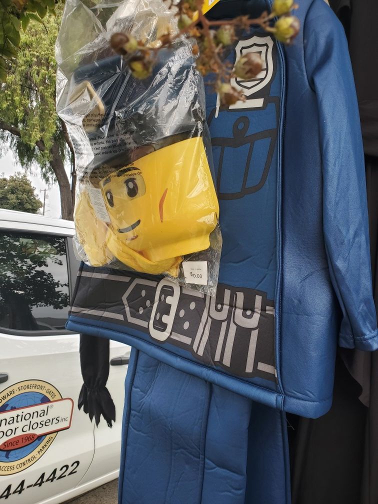NEW Lego Police costume
