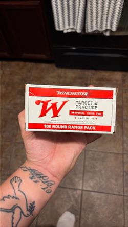 Winchester 38 Special 130gr FMJ 100 Rounds