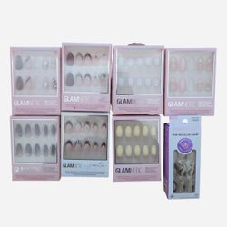 Partial & full press on nail sets