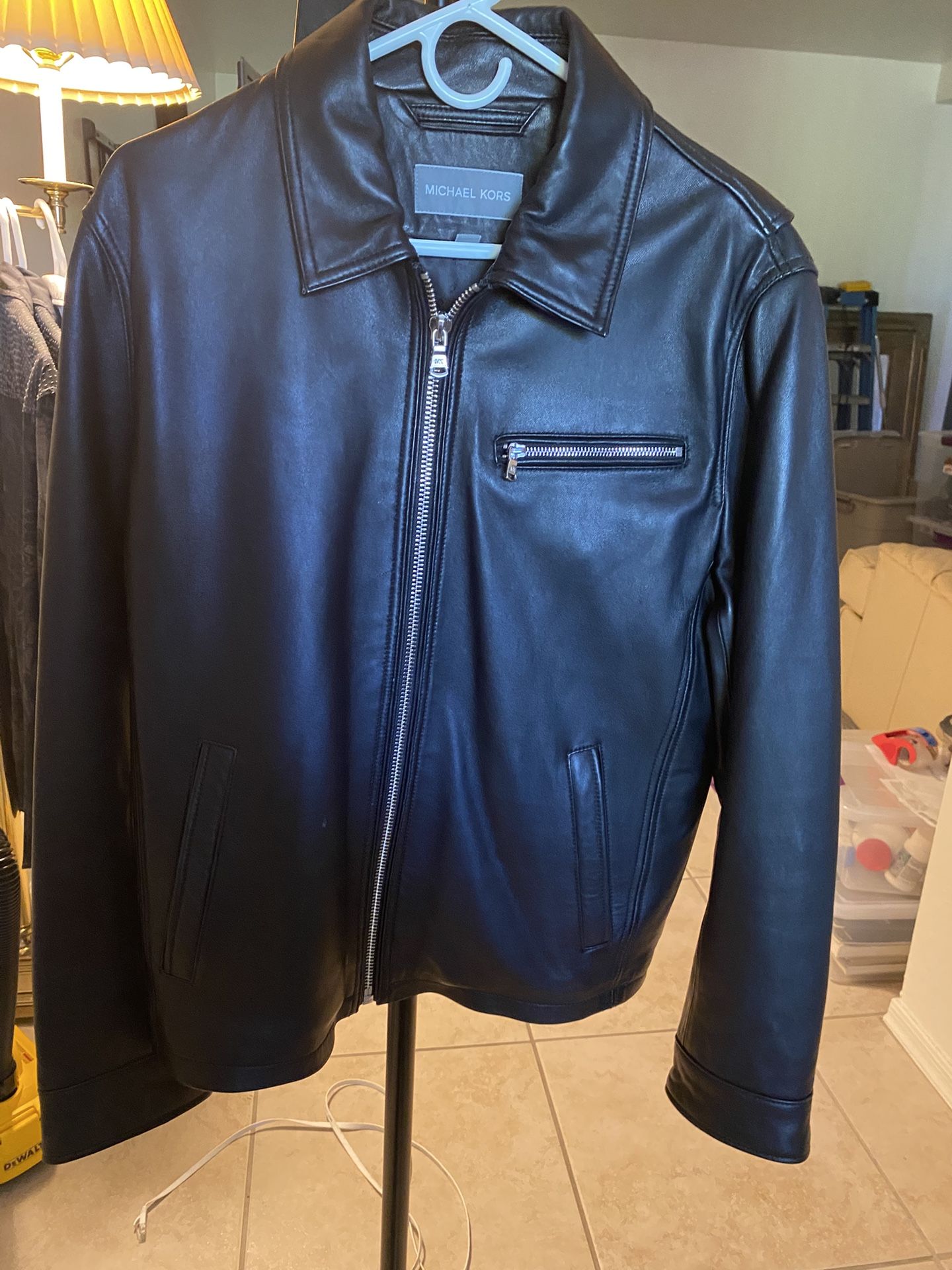 Michael Kors Medium Men’s Leather Jacket