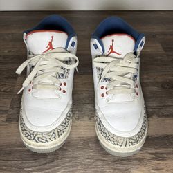 Size 7 (GS) - Jordan 3 Retro OG 2016 Mid True Blue