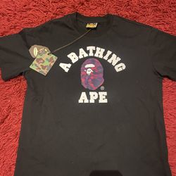 Bape t shirt size medium