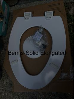 Various brand new toilet seats with hardware