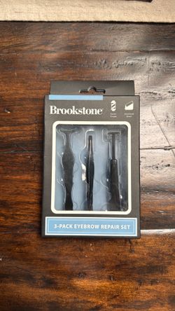 Brookstone 3-Pack Eyebrow Repair Set