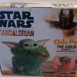 Star Wars The Mandalorian Chia Pet The Child. Baby Yoda Grogu Handmade Decorative Planter