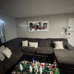 Ashley Furniture Sectional Couch – Good Condition