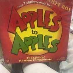 Apples To Apples Game