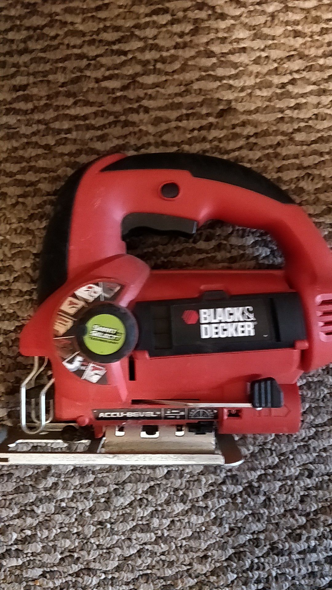 Black & Decker portable jig saw item is not sold!