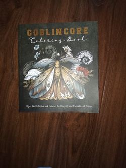 Goblincore Coloring Book