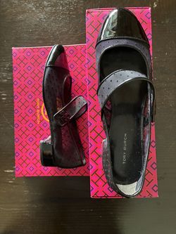 Tory Burch Jane Heel Black